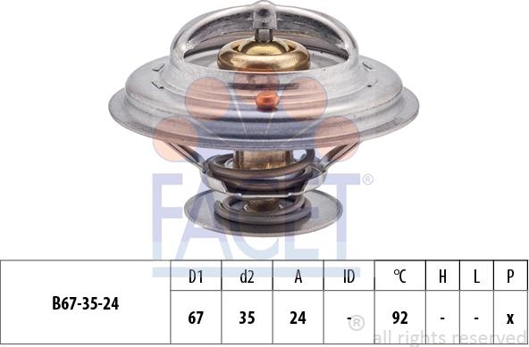 FACET 7.8401S - Termostat, rashladna tekućinu www.molydon.hr