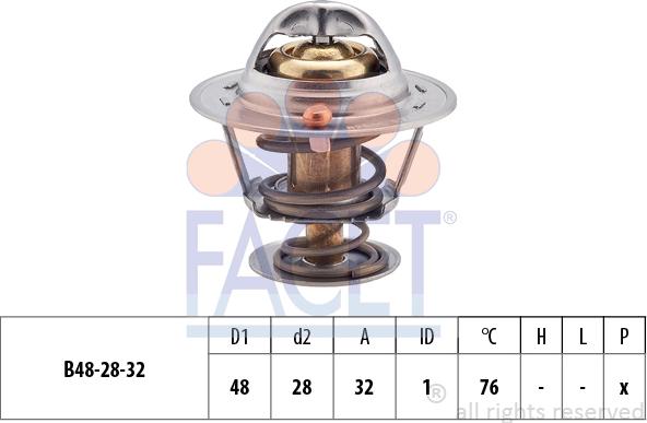 FACET 7.8418S - Termostat, rashladna tekućinu www.molydon.hr