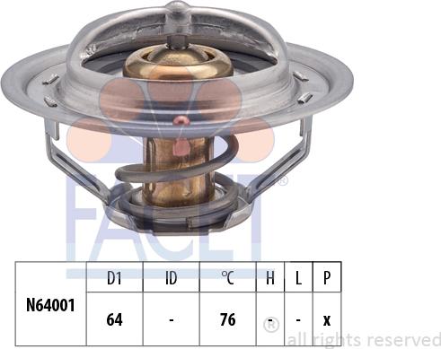 FACET 7.8475S - Termostat, rashladna tekućinu www.molydon.hr