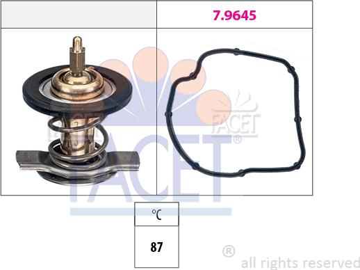 FACET 7.8595 - Termostat, rashladna tekućinu www.molydon.hr