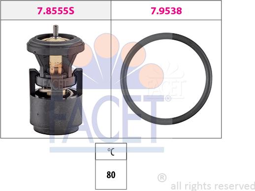 FACET 7.8555 - Termostat, rashladna tekućinu www.molydon.hr