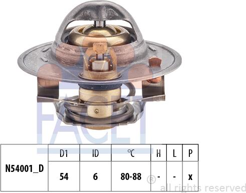 FACET 7.8534S - Termostat, rashladna tekućinu www.molydon.hr