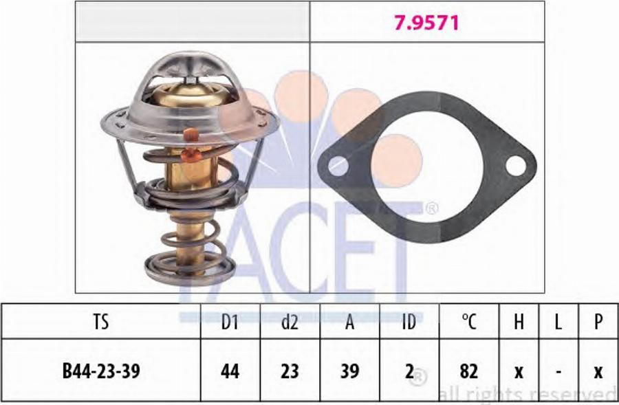 FACET 7.8520 - Termostat, rashladna tekućinu www.molydon.hr