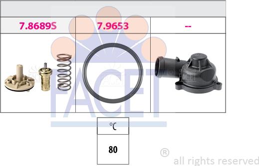 FACET 7.8689K - Termostat, rashladna tekućinu www.molydon.hr