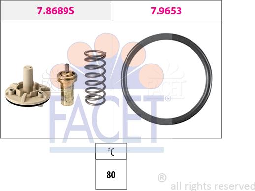 FACET 7.8689 - Termostat, rashladna tekućinu www.molydon.hr