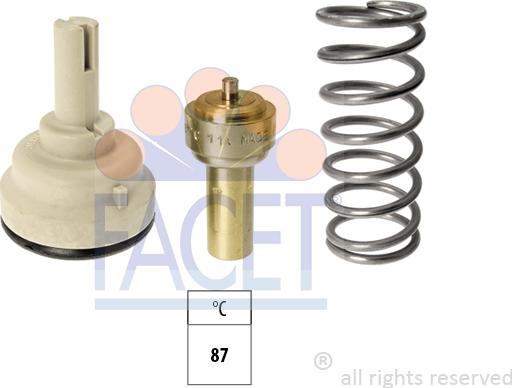 FACET 7.8620S - Termostat, rashladna tekućinu www.molydon.hr