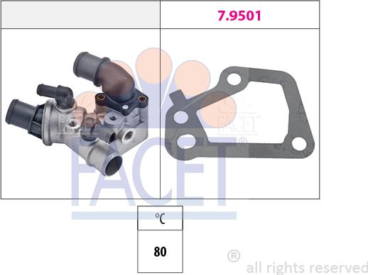 FACET 7.8095 - Termostat, rashladna tekućinu www.molydon.hr