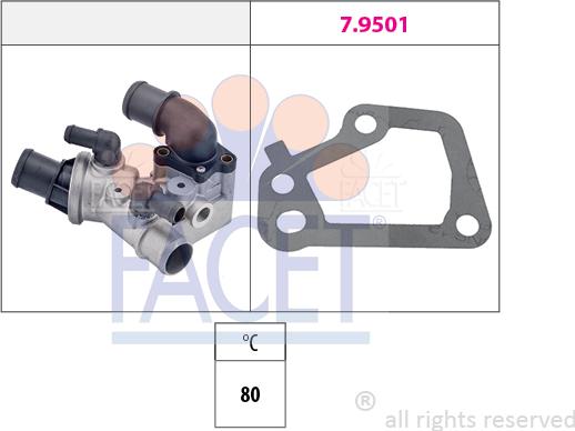 FACET 7.8098 - Termostat, rashladna tekućinu www.molydon.hr