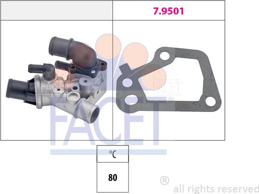 FACET 7.8097 - Termostat, rashladna tekućinu www.molydon.hr