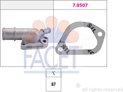 FACET 7.8159 - Termostat, rashladna tekućinu www.molydon.hr