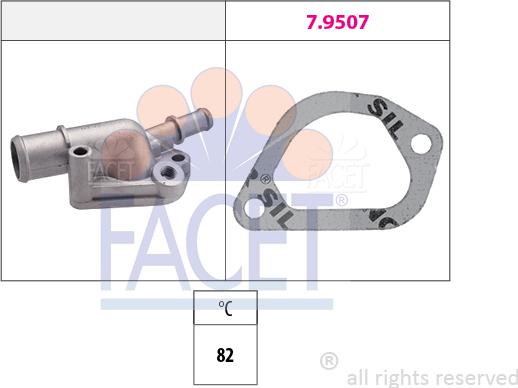 FACET 7.8154 - Termostat, rashladna tekućinu www.molydon.hr