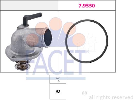 FACET 7.8157 - Termostat, rashladna tekućinu www.molydon.hr