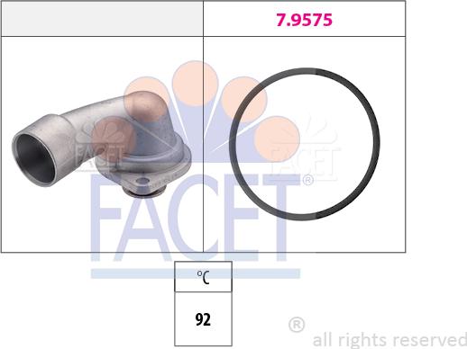 FACET 7.8349 - Termostat, rashladna tekućinu www.molydon.hr