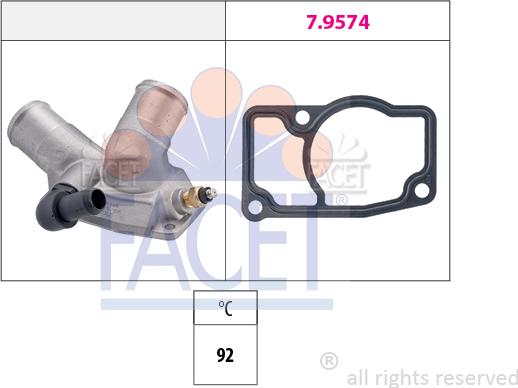 FACET 7.8348 - Termostat, rashladna tekućinu www.molydon.hr