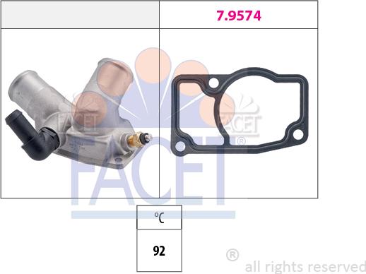 FACET 7.8343 - Termostat, rashladna tekućinu www.molydon.hr