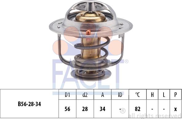 FACET 7.8360S - Termostat, rashladna tekućinu www.molydon.hr