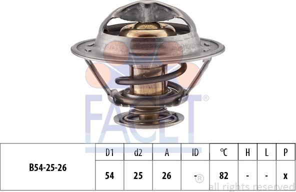 FACET 7.8314S - Termostat, rashladna tekućinu www.molydon.hr