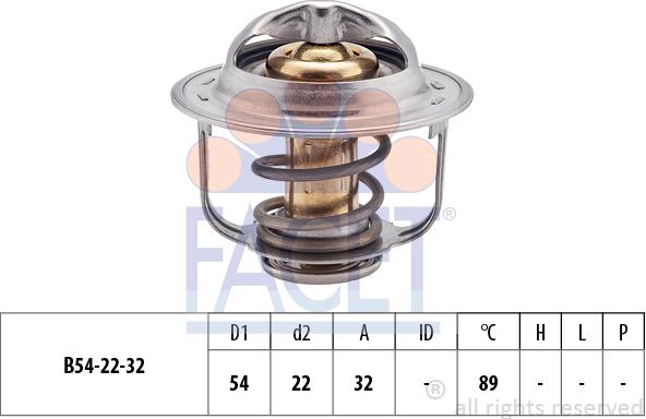 FACET 7.8298S - Termostat, rashladna tekućinu www.molydon.hr