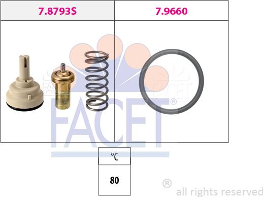 FACET 7.8793 - Termostat, rashladna tekućinu www.molydon.hr