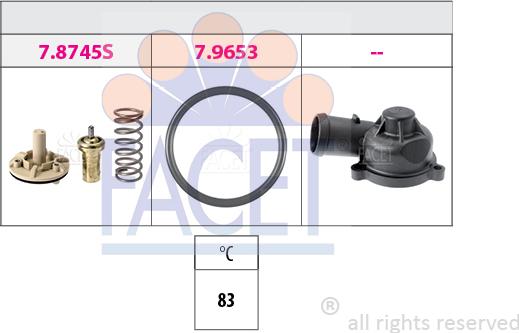 FACET 7.8745K - Termostat, rashladna tekućinu www.molydon.hr