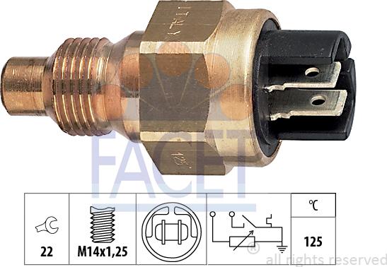 FACET 7.3510 - Senzor, temperatura rashladne tekućinu www.molydon.hr