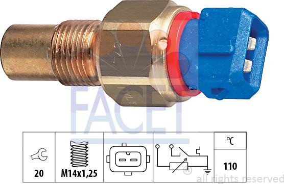 FACET 7.3521 - Senzor, temperatura rashladne tekućinu www.molydon.hr