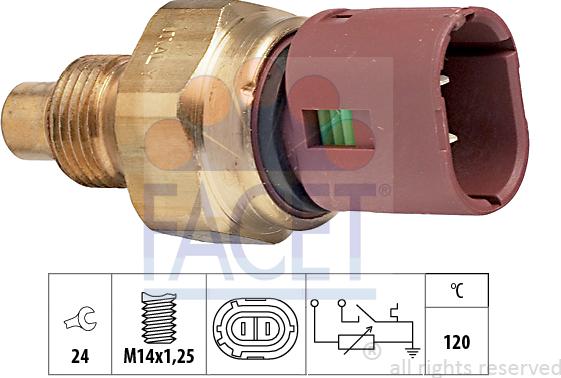 FACET 7.3522 - Senzor, temperatura rashladne tekućinu www.molydon.hr