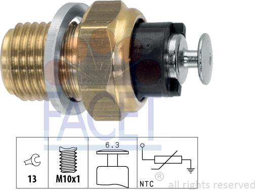 FACET 7.3093 - Senzor, temperatura ulja www.molydon.hr