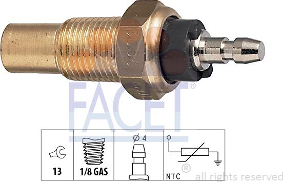 FACET 7.3056 - Senzor, temperatura rashladne tekućinu www.molydon.hr