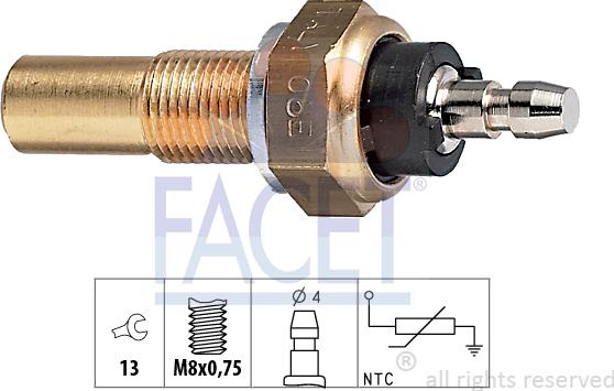 FACET 7.3068 - Senzor, temperatura rashladne tekućinu www.molydon.hr