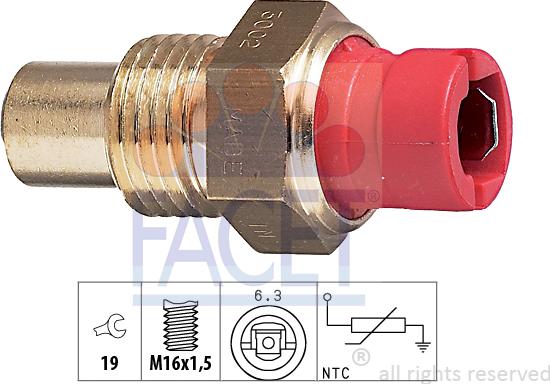 FACET 7.3002 - Senzor, temperatura rashladne tekućinu www.molydon.hr