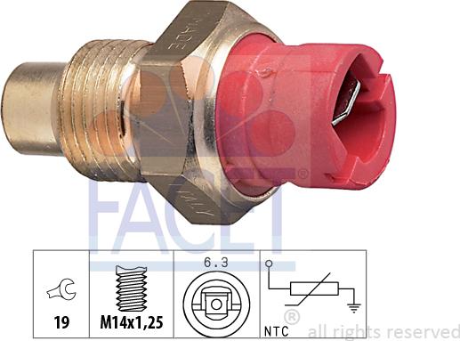 FACET 7.3084 - Senzor, temperatura rashladne tekućinu www.molydon.hr