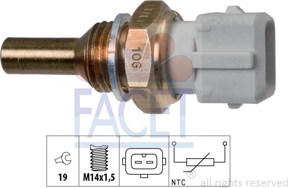 FACET 7.3126 - Senzor, temperatura rashladne tekućinu www.molydon.hr