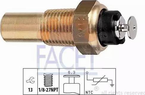 FACET 7.3170 - Senzor, temperatura rashladne tekućinu www.molydon.hr