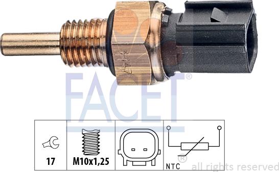 FACET 7.3347 - Senzor, temperatura rashladne tekućinu www.molydon.hr