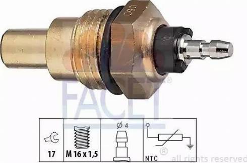 FACET 7.3314 - Senzor, temperatura rashladne tekućinu www.molydon.hr