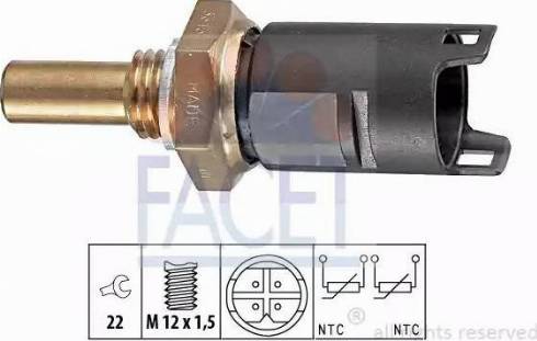 FACET 7.3315 - Senzor, temperatura rashladne tekućinu www.molydon.hr