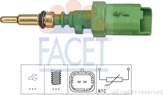 FACET 7.3385 - Senzor, temperatura rashladne tekućinu www.molydon.hr