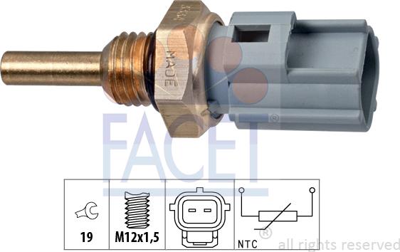 FACET 7.3334 - Senzor, temperatura rashladne tekućinu www.molydon.hr