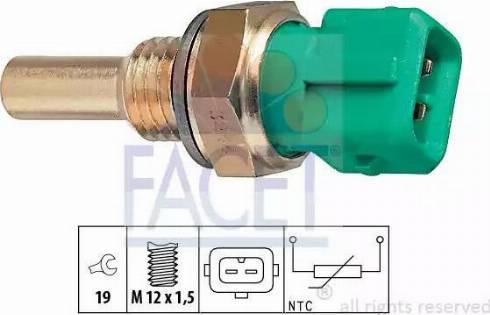 FACET 7.3244 - Senzor, temperatura rashladne tekućinu www.molydon.hr