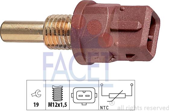 FACET 7.3248 - Senzor, temperatura ulja www.molydon.hr