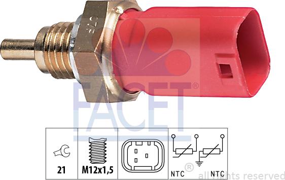 FACET 7.3271 - Senzor, temperatura rashladne tekućinu www.molydon.hr