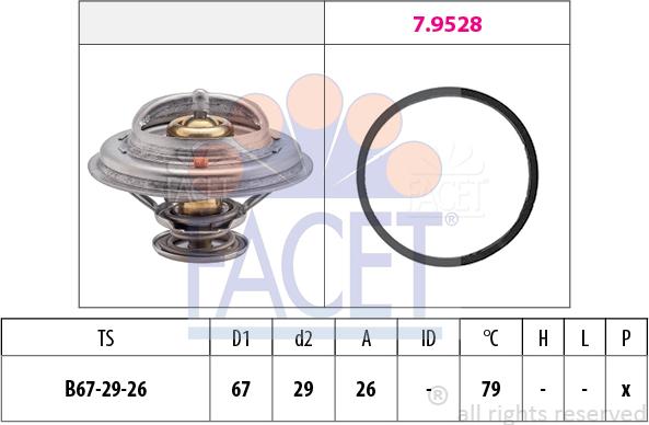 FACET 7.7937 - Termostat, rashladna tekućinu www.molydon.hr