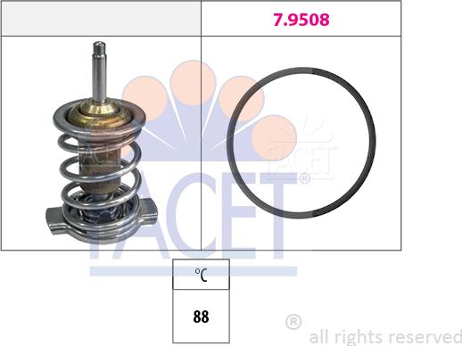 FACET 7.7974 - Termostat, rashladna tekućinu www.molydon.hr