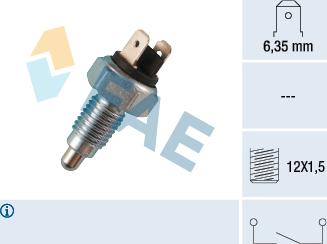 FAE 40380 - Prekidač, rikverc svjetlo www.molydon.hr