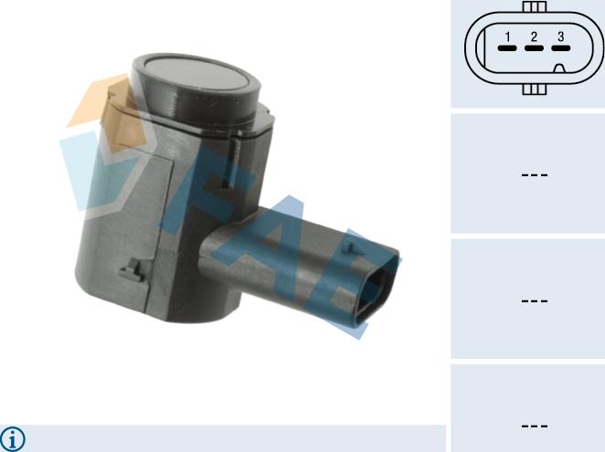 FAE 66094 - Senzor, Pomoć za parkiranje www.molydon.hr