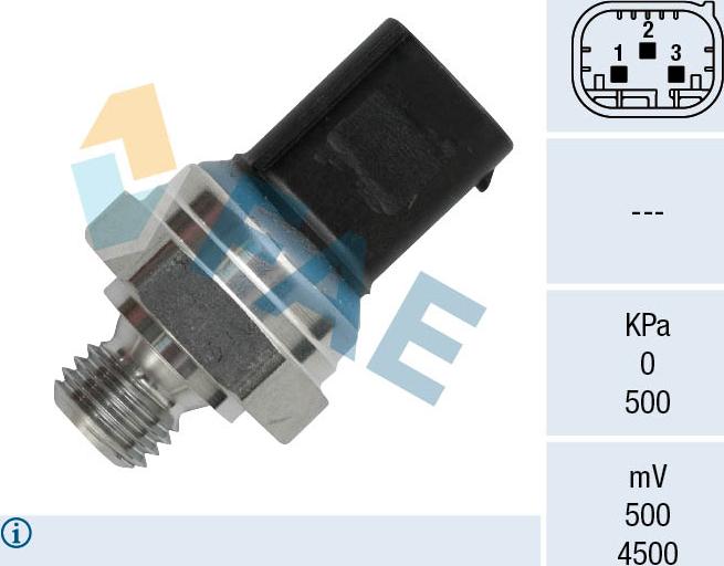 FAE 16156 - Senzor, pritisak Ispušnih plinova www.molydon.hr