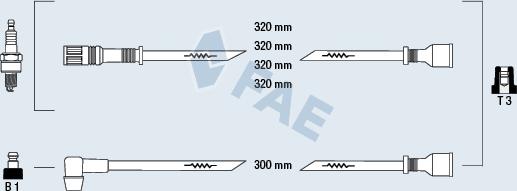 FAE 85200 - Set kablova za paljenje www.molydon.hr