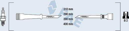 FAE 86000 - Set kablova za paljenje www.molydon.hr