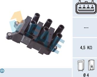 FAE 80411 - Indukcioni kalem (bobina) www.molydon.hr
